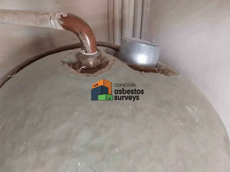 Asbestos Gasket to Top of Hot Water Cylinder