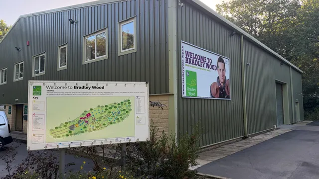 One of 16 buildings surveyed at Bradley Wood Scout Camp as part of an updated asbestos management survey for the 60-acre site.