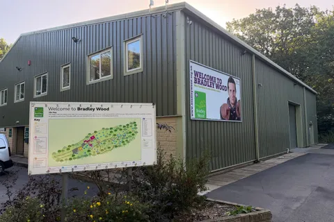 One of 16 buildings surveyed at Bradley Wood Scout Camp as part of an updated asbestos management survey for the 60-acre site.