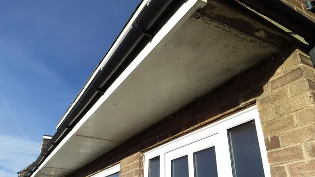 Asbestos soffit removal