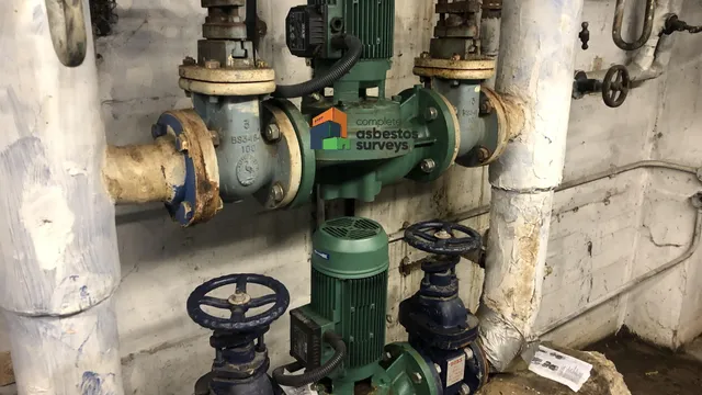 Asbestos Containing Gaskets to Pipe Flanges in Boiler Room