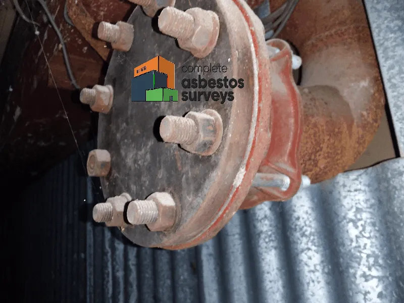 Asbestos Gasket to Capped off Boiler Flange