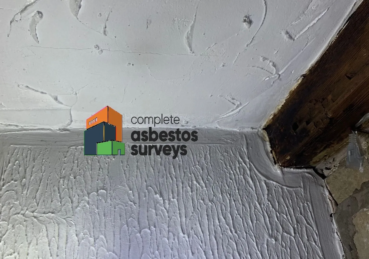 Thick Artex Ceiling and Walls Pattern