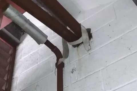 Asbestos woven wrap needs removal