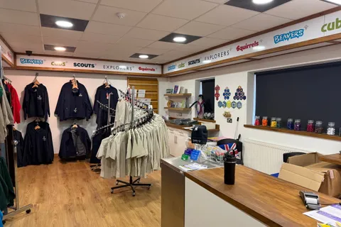 Scout shop at Bradley Wood Scout Camp in Brighouse
