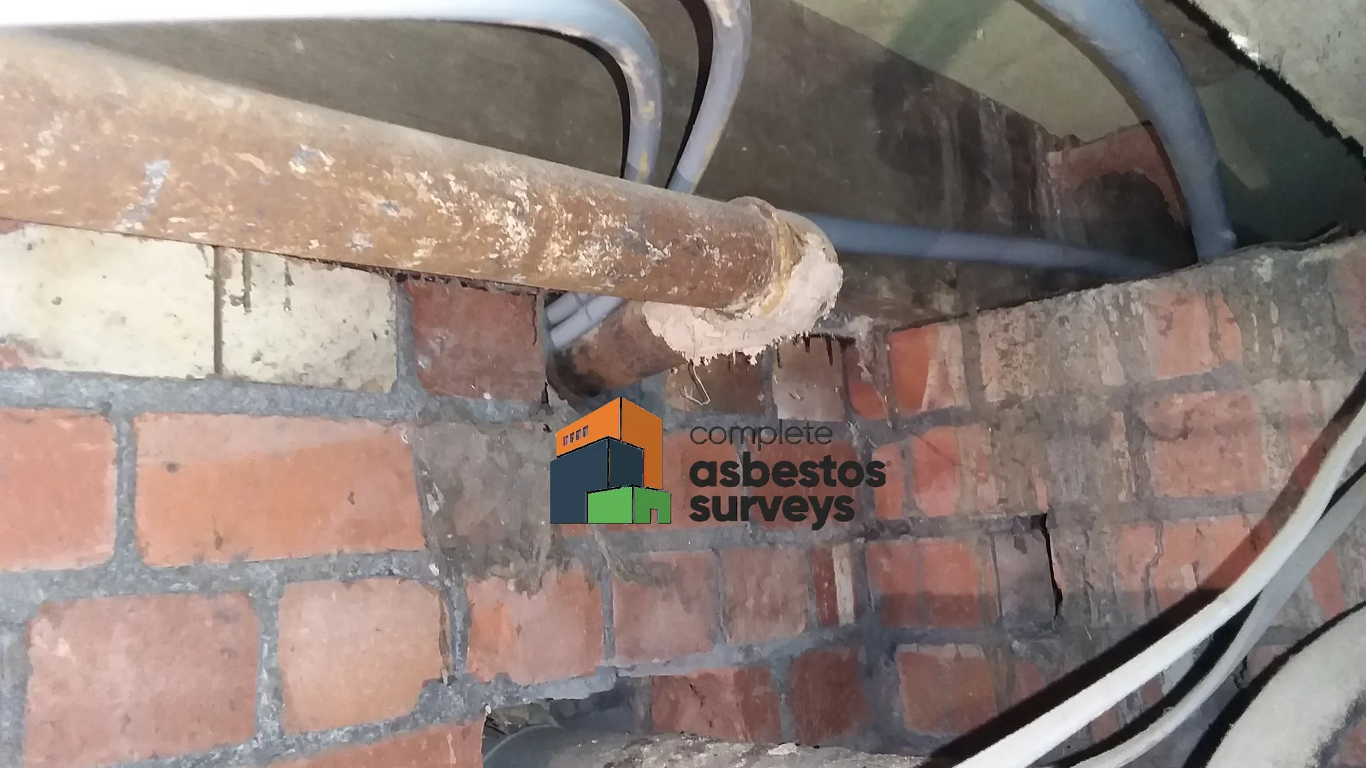 Asbestos Insulation to Pipe Work Under Floor