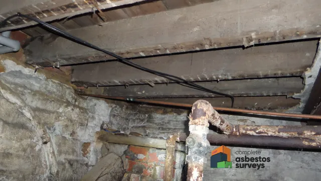 Asbestos Insulation and Debris to Pipe Work