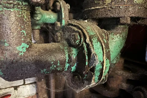 Comprehensive asbestos management survey carried out within a boiler