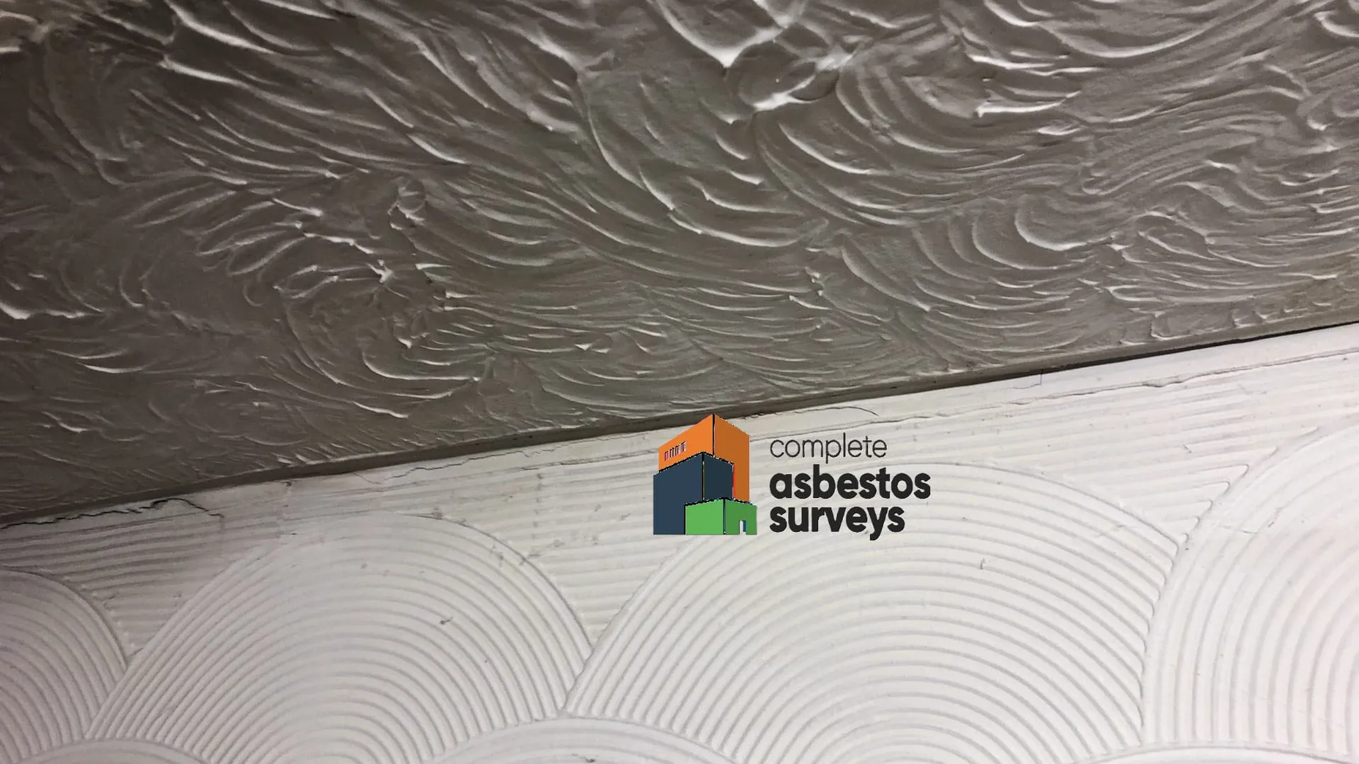 Walls and Ceiling Containing Textured Coating