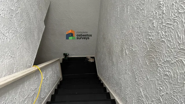 Artex Walls to Staircase of Domestic Property