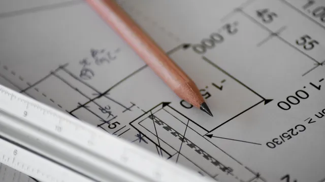 Image showing the planning process for an asbestos survey, including documents, site maps, and tools used to assess asbestos-containing materials.
