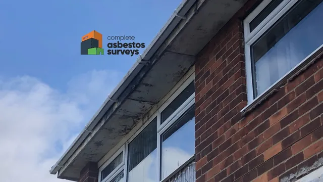 Asbestos Insulating Board Soffits to Domestic Property