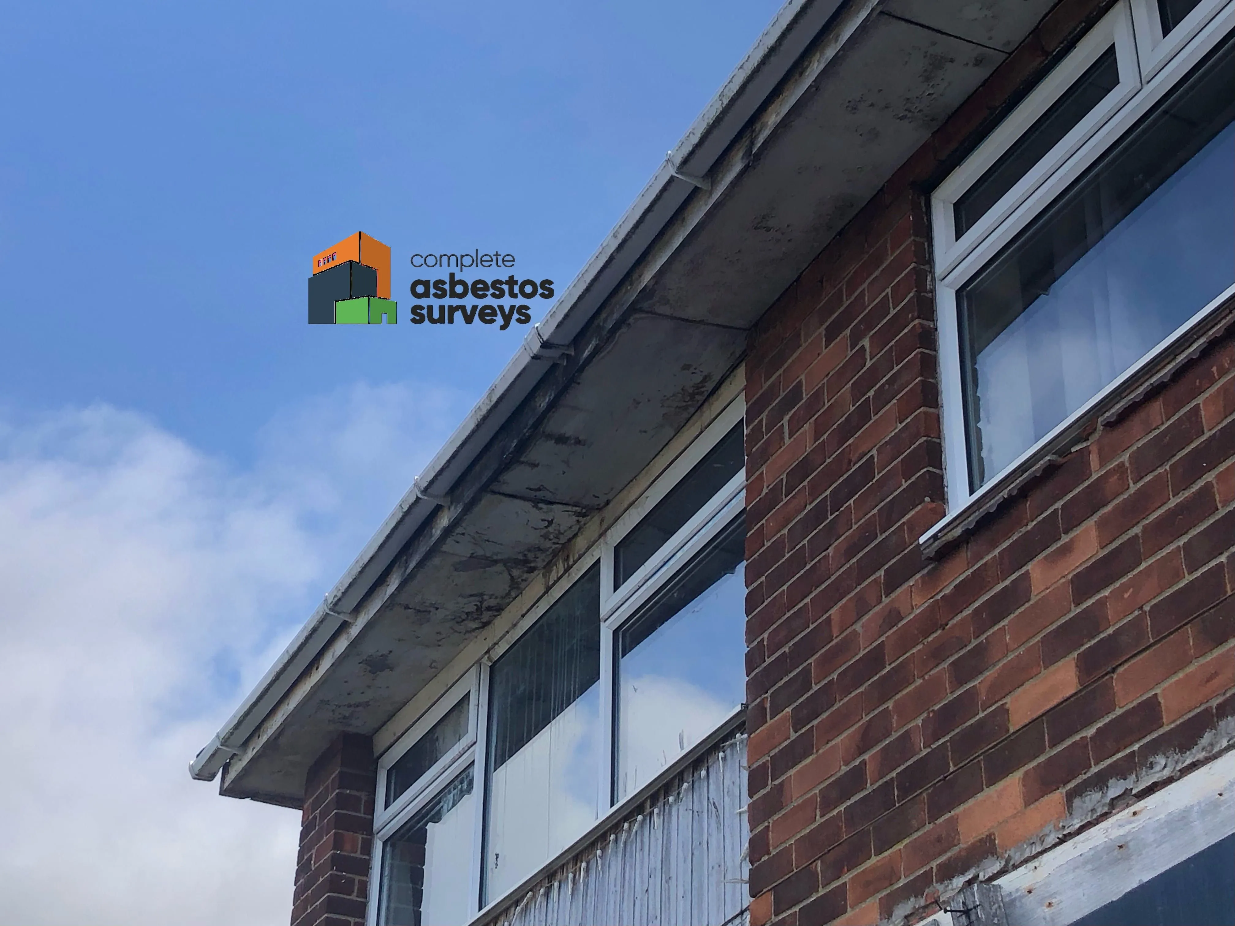 Asbestos Insulating Board Soffits to Domestic Property