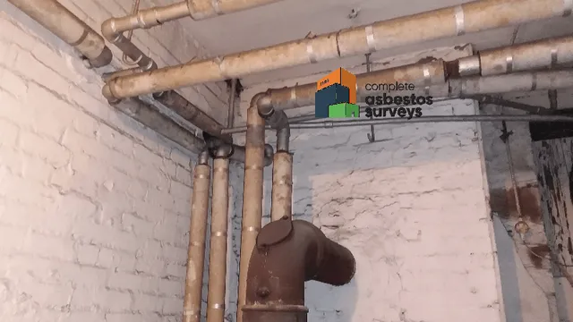 Asbestos Paper Underneath Pipe Insulation