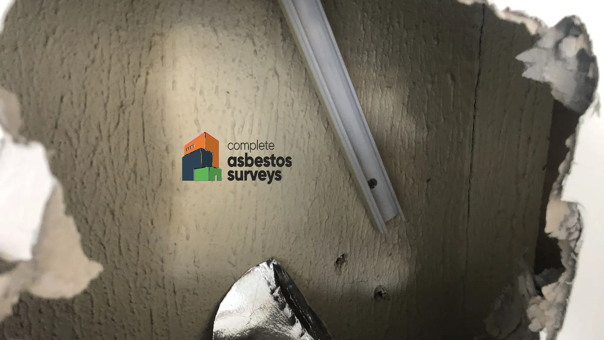 Artex Ceiling Above False Ceiling