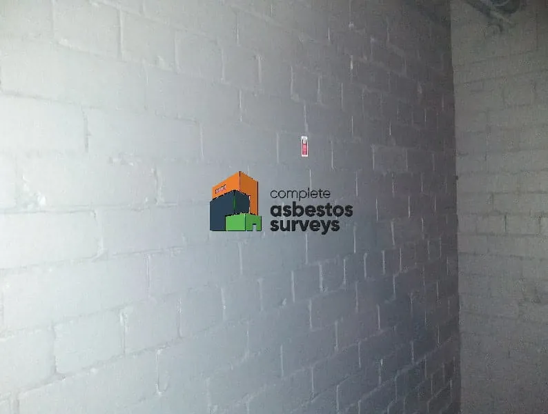 Encapsulated Walls in Boiler Room of Church