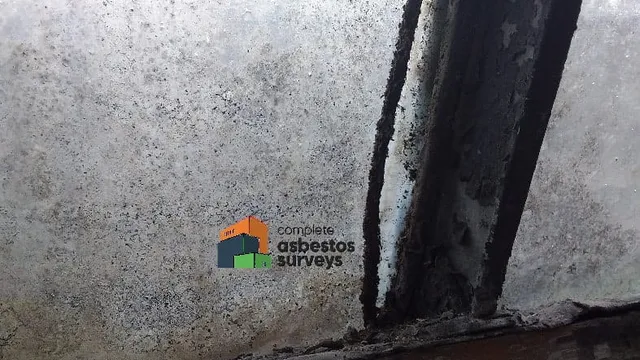 Asbestos Rope Seal Hanging Loose out of Window