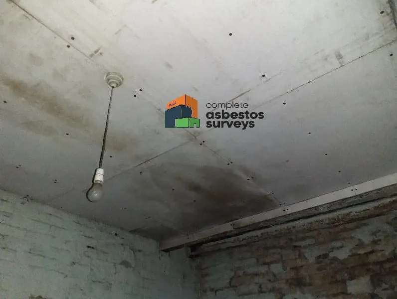 Asbestos Insulating Board Ceiling Panels in Factory