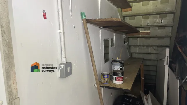 Asbestos Insulating Board Walls Encapsulated