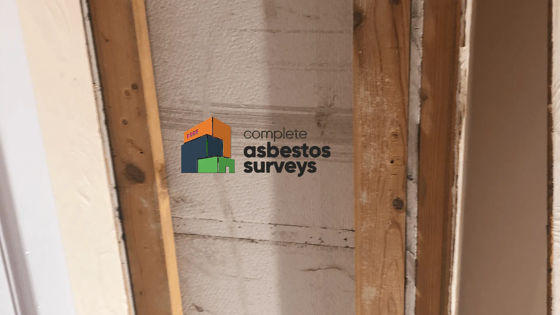 Asbestos Insulating Board Pipe Boxing in Bedroom