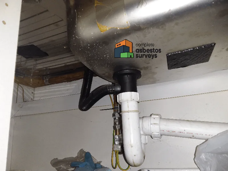 Small Asbestos Sink Pad