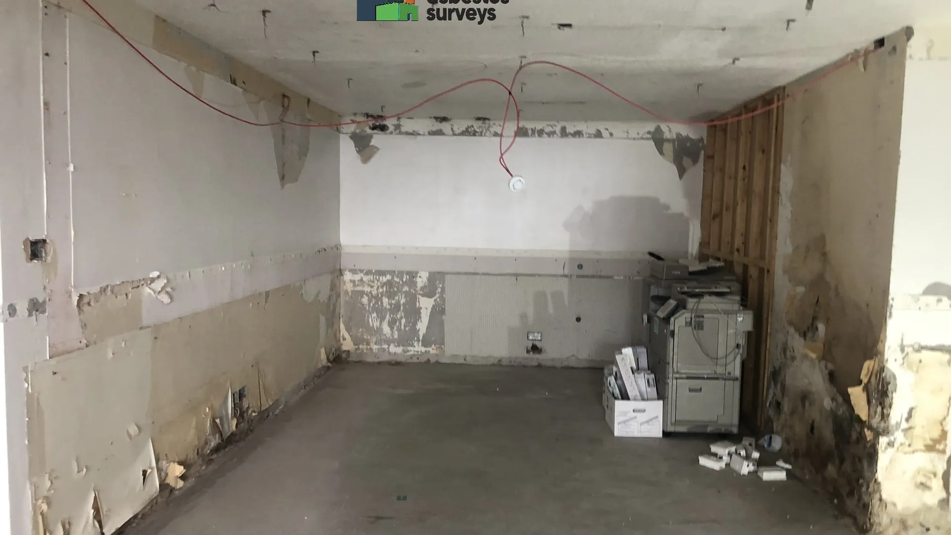 Overboarded Artex With Plasterboard