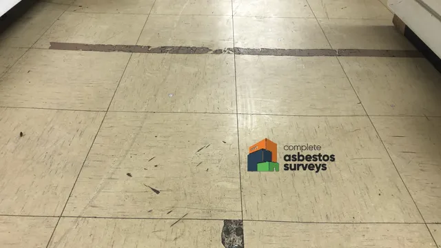 Asbestos Floor Tiles Within Commercial Shop