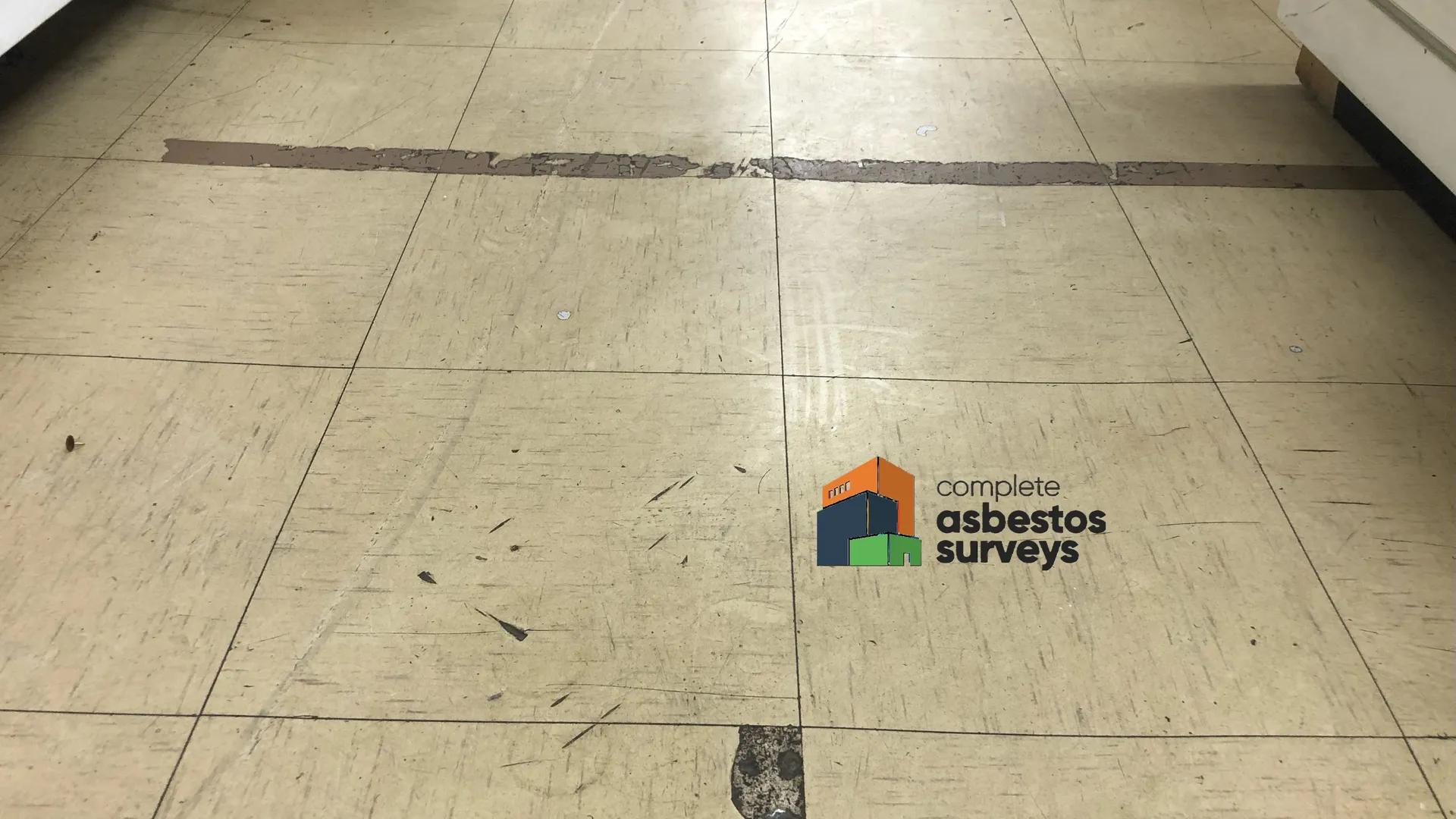 Asbestos Floor Tiles Within Commercial Shop