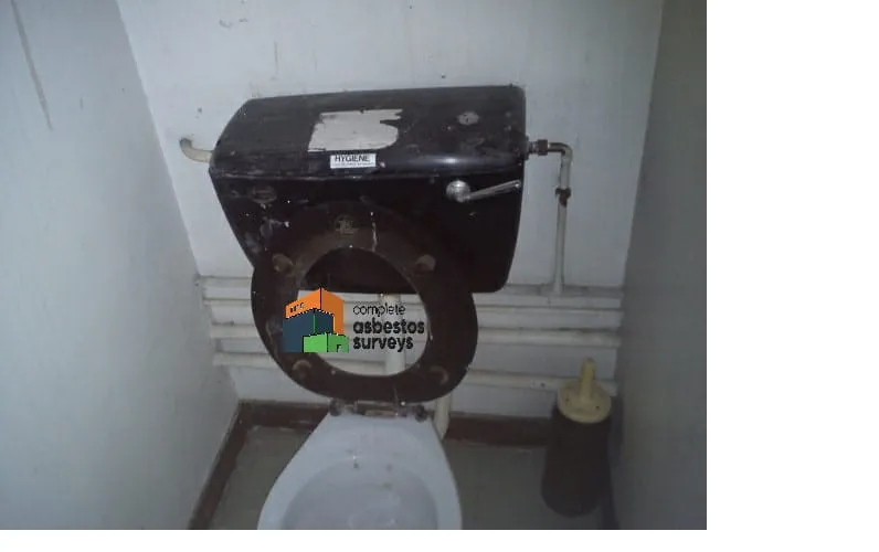 Asbestos Cistern and Toilet Seat