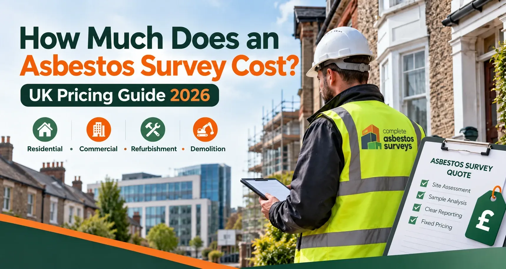 How Much Does an Asbestos Survey Cost Uk Pricing Guide 2026