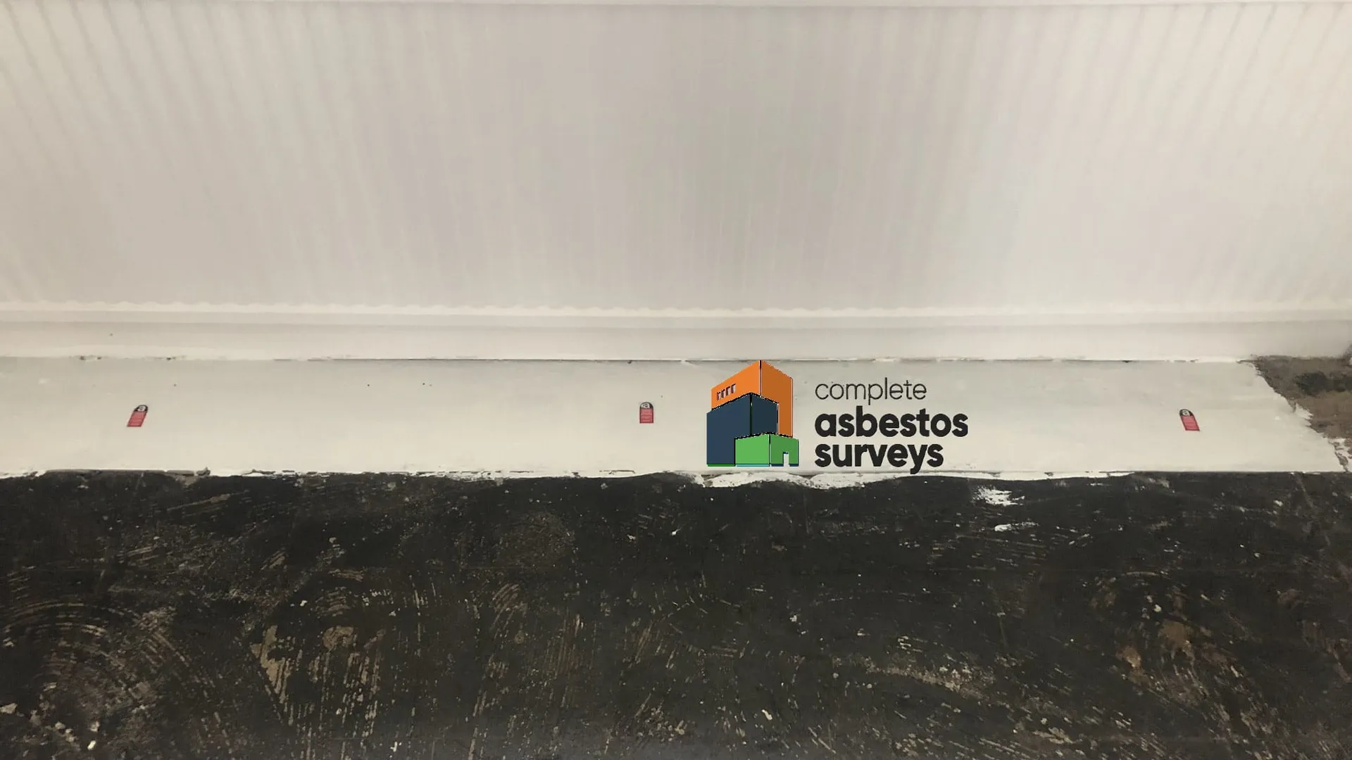 Encapsulated Asbestos Insulating Board Duct Covers