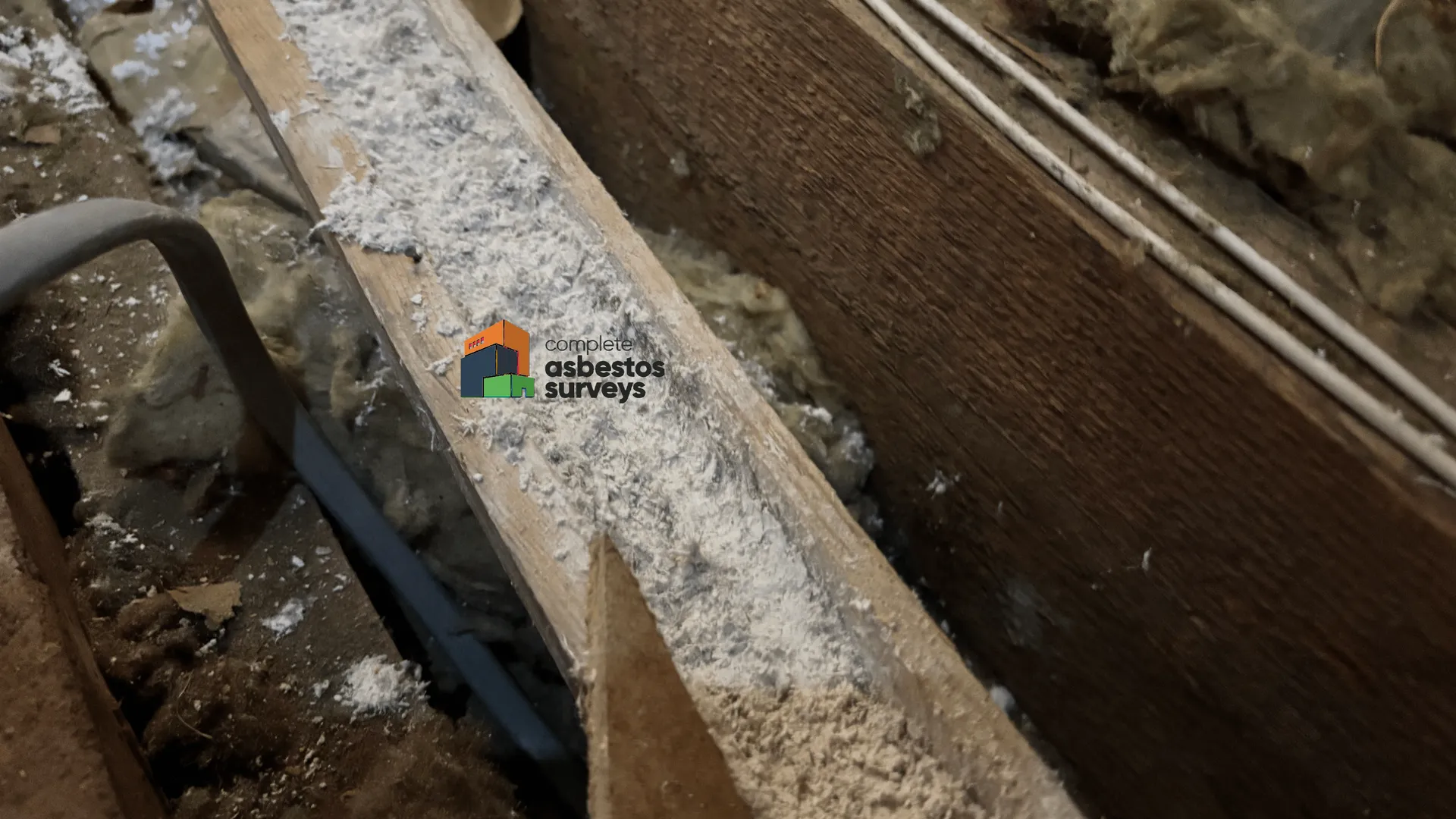 Asbestos Insulation Debris in Very Poor Condition
