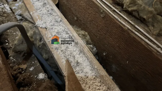 Asbestos Insulation Debris in Very Poor Condition