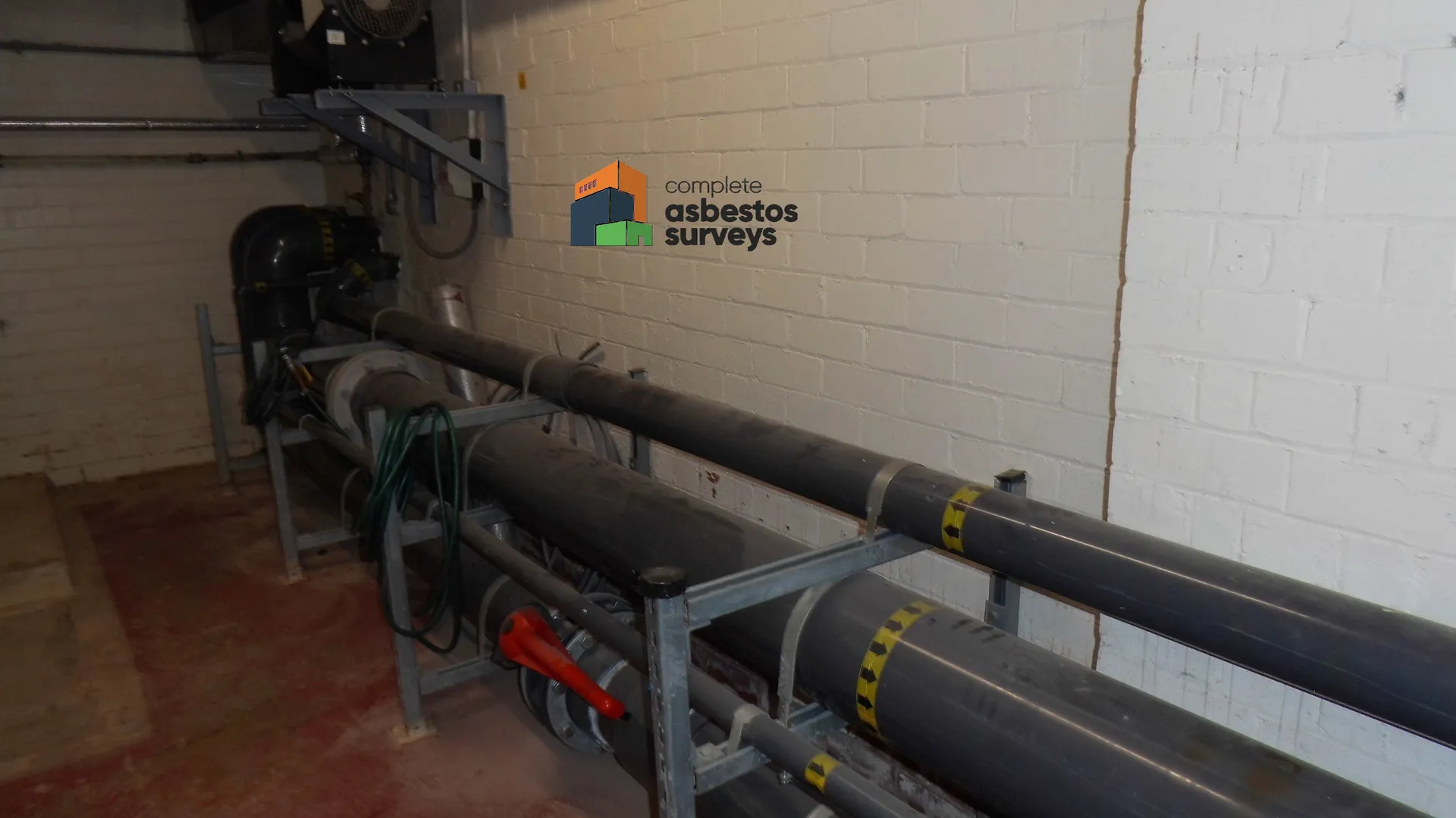 Encapsulated Walls in Swimming Pool Pump Room