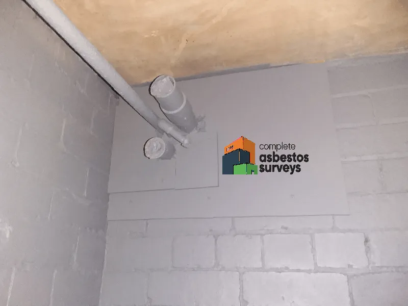 Encapsulated Asbestos Insulation on Walls