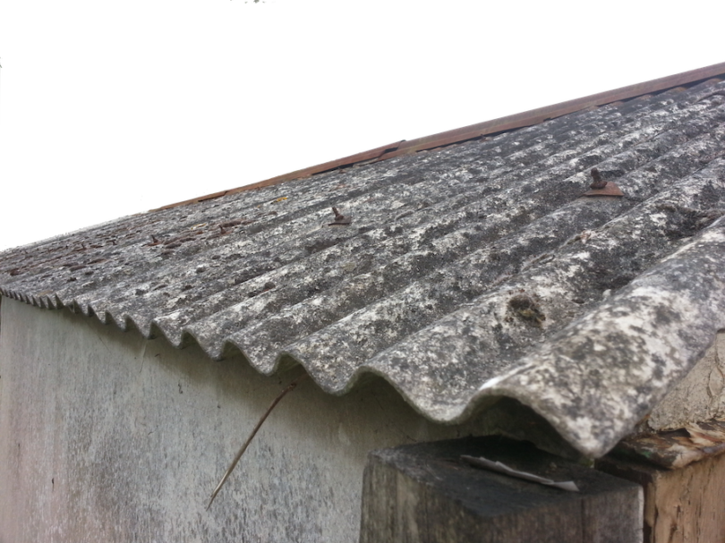 Asbestos cement roof sheets