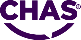 Chas logo from accreditation