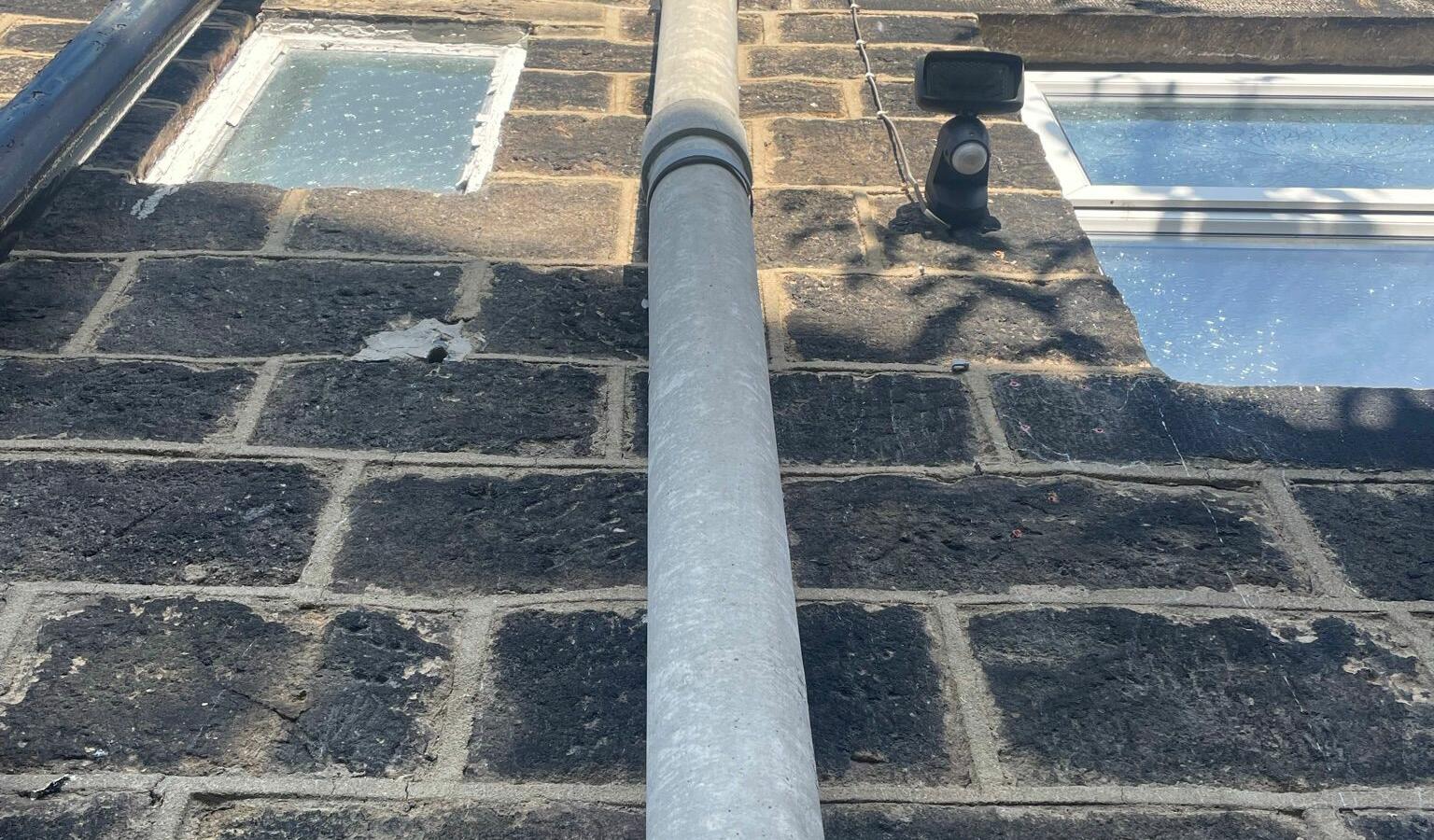 Full length asbestos cement flue pipe