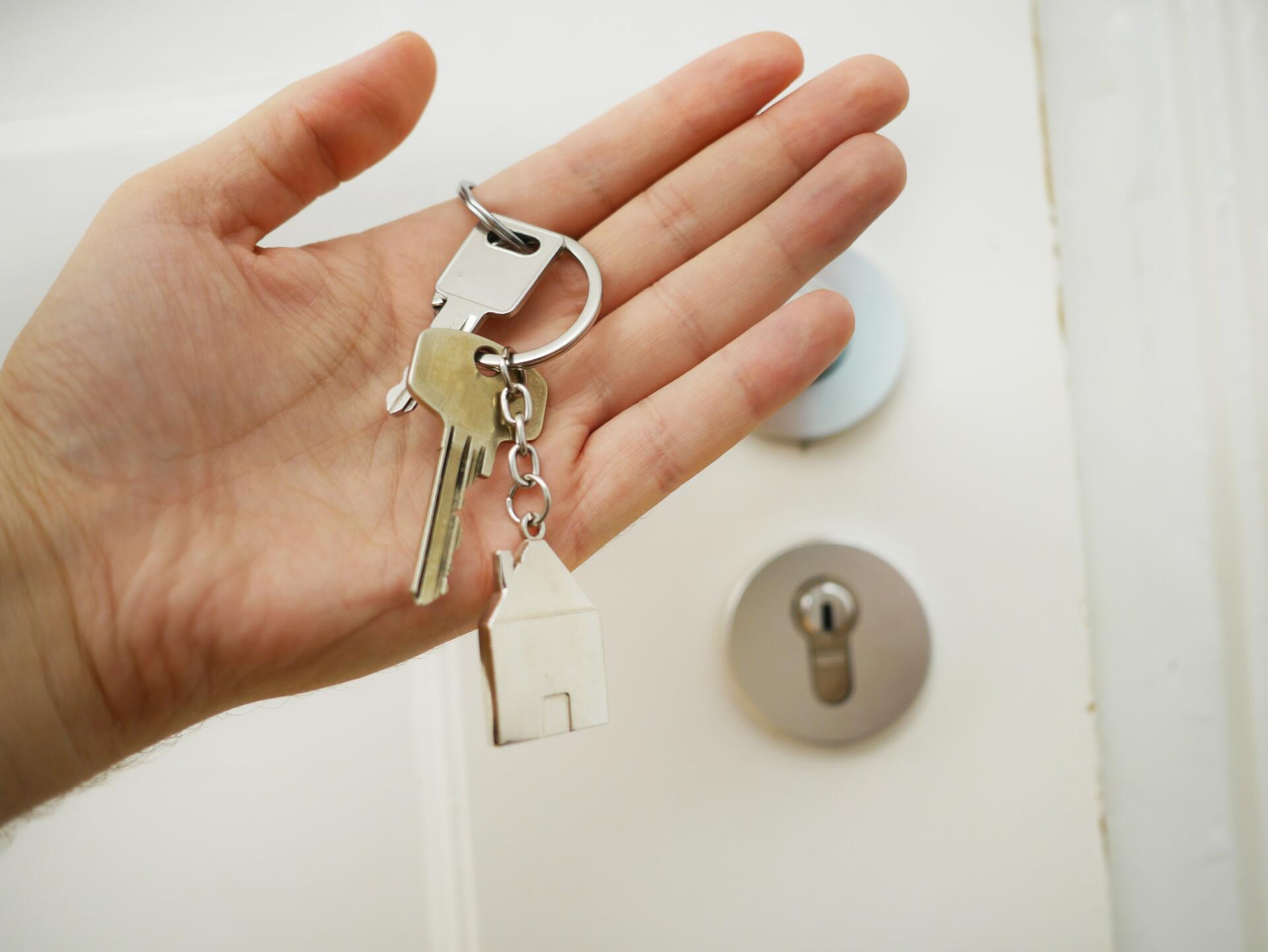 Keys for domestic property needing asbestos survey