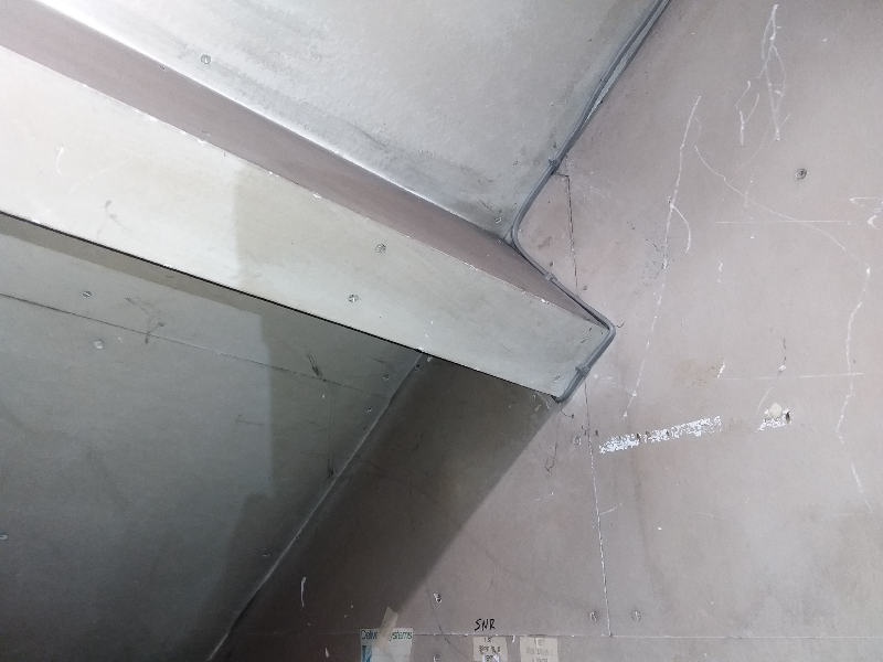 Asbestos insulating board ceiling, wall and boxing panels