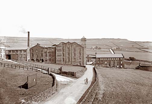 Acre Mill asbestos factory then